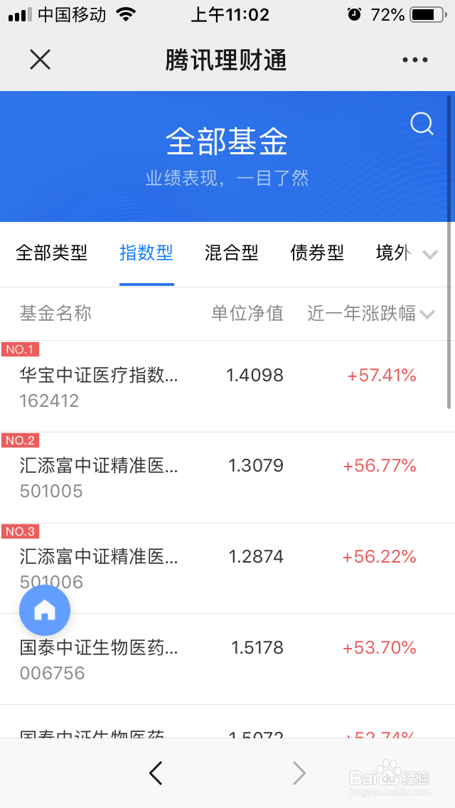 如何根据最新指数型基金业绩排名定投指数型基金