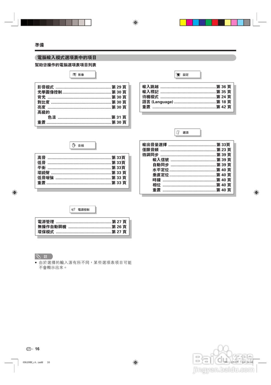 声宝LC-40G100H型液晶电视机使用说明书:[2]