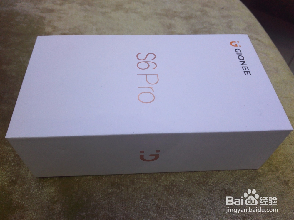 金立S6pro玫瑰金全网通手机开箱晒物