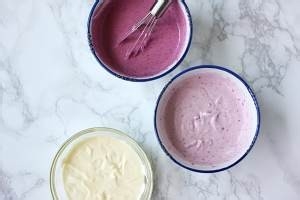 渐变蓝莓冻芝士蛋糕的做法