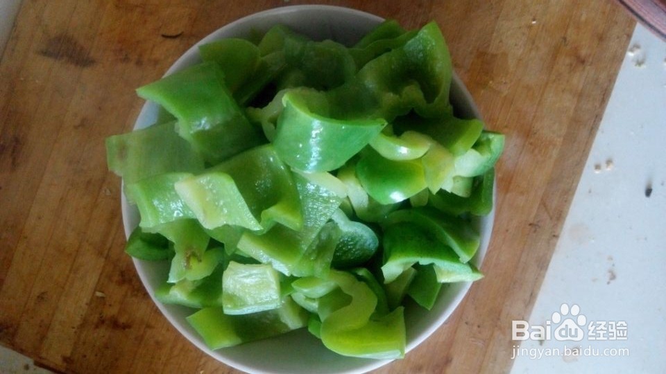 美味地青椒炒肉丝