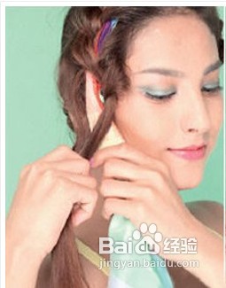 夏季个性编发发型