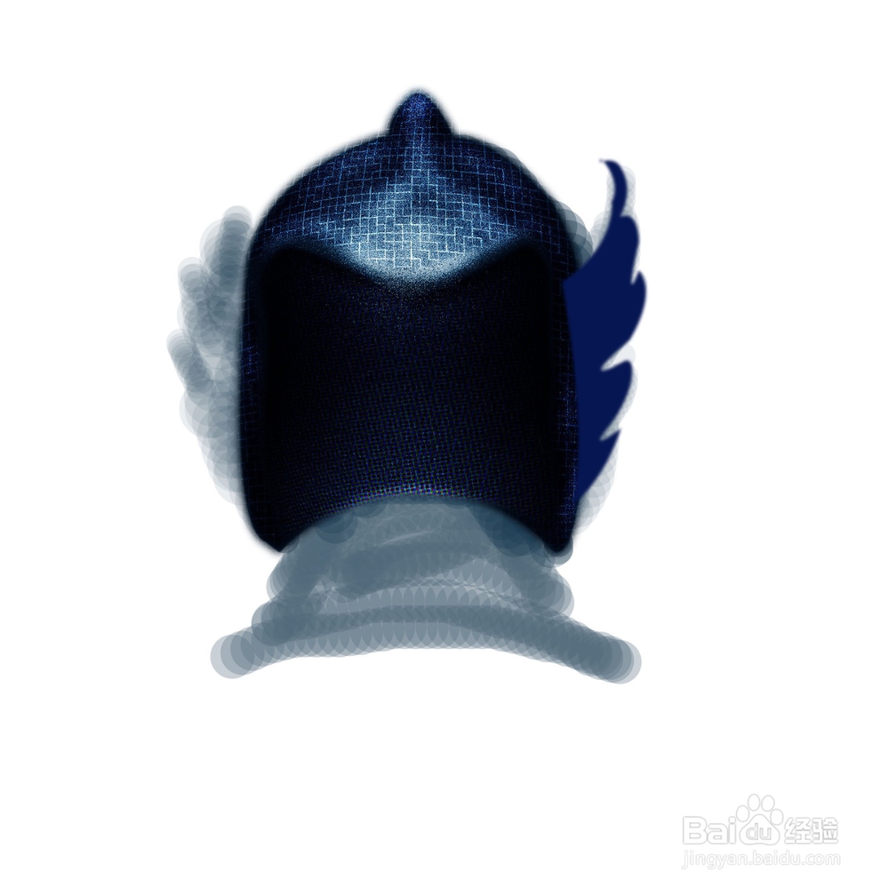 游戏人物盔甲的鼠绘效果是怎样做出来的?(一)