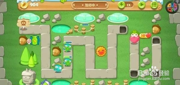 保卫萝卜2地下庄园D1攻略 飞机轻松清道具