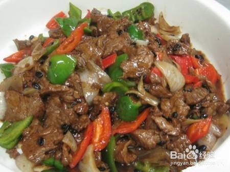 黑椒牛肉粒的做法