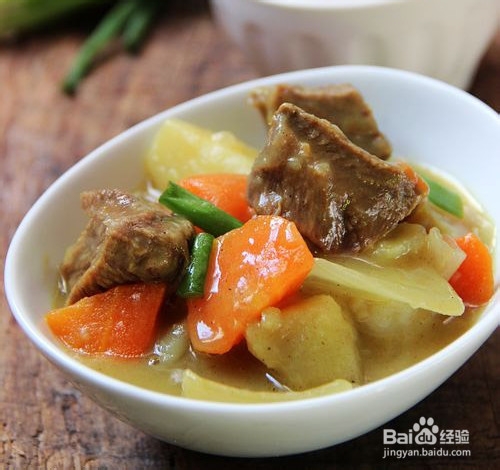 椰汁咖喱牛肉的家常做法