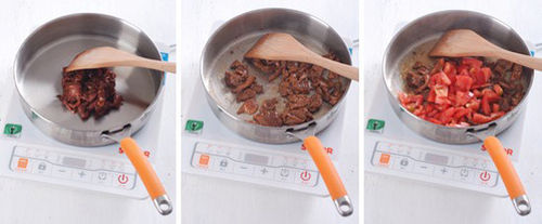 分享花边炒面的简单做法