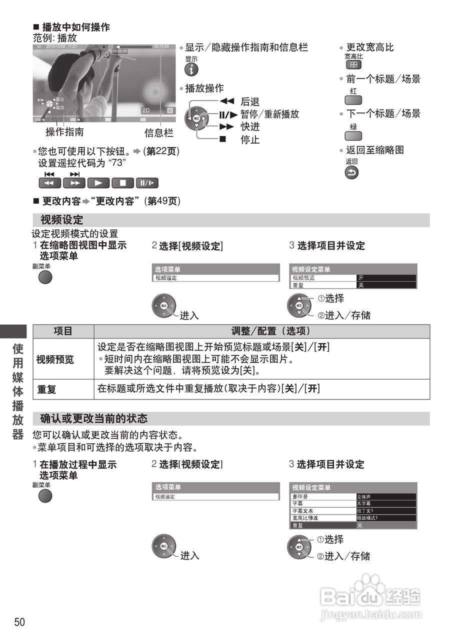 松下TH-P50UT30C彩电使用说明书:[5]