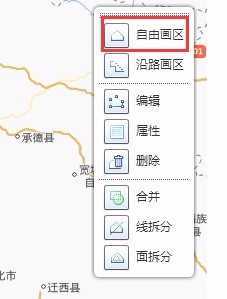 如何快速在地图上划分物流快递的配送范围？