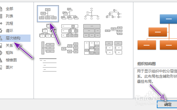 word2021怎么制作组织结构图