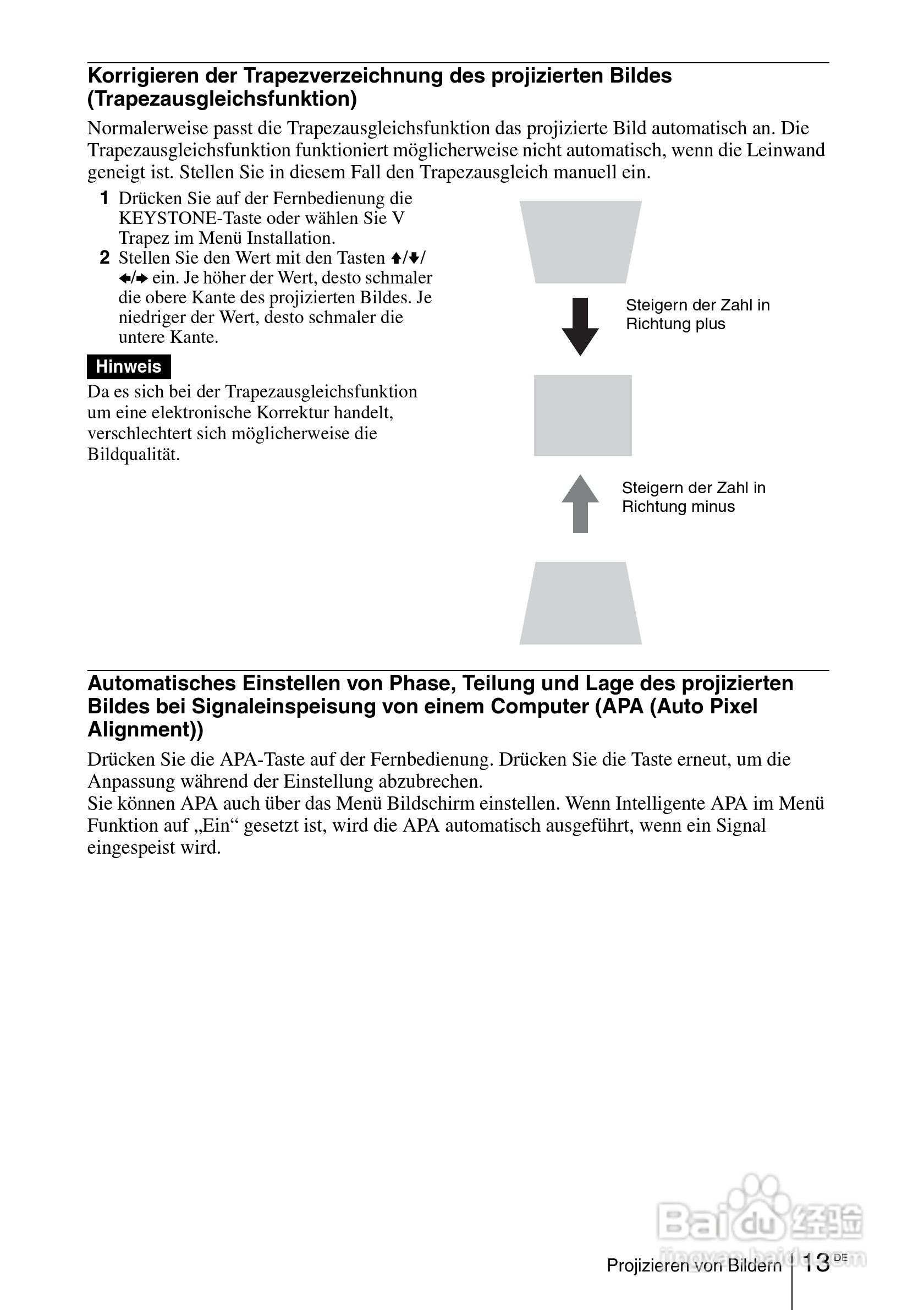 SONY VPL-EW275投影机说明书:[10]