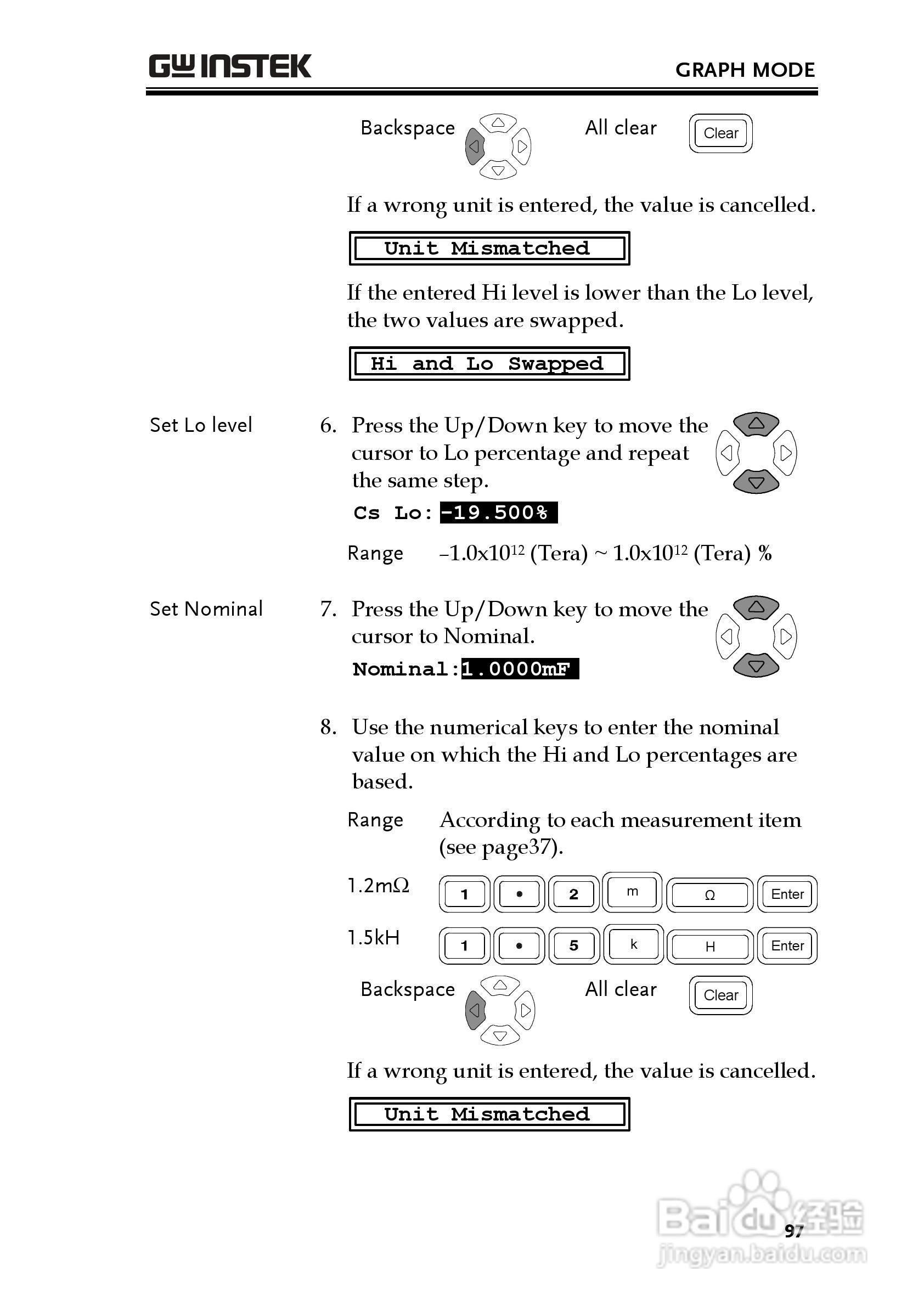 固纬LCR-8105G高精度LCR测试仪使用说明书:[10]