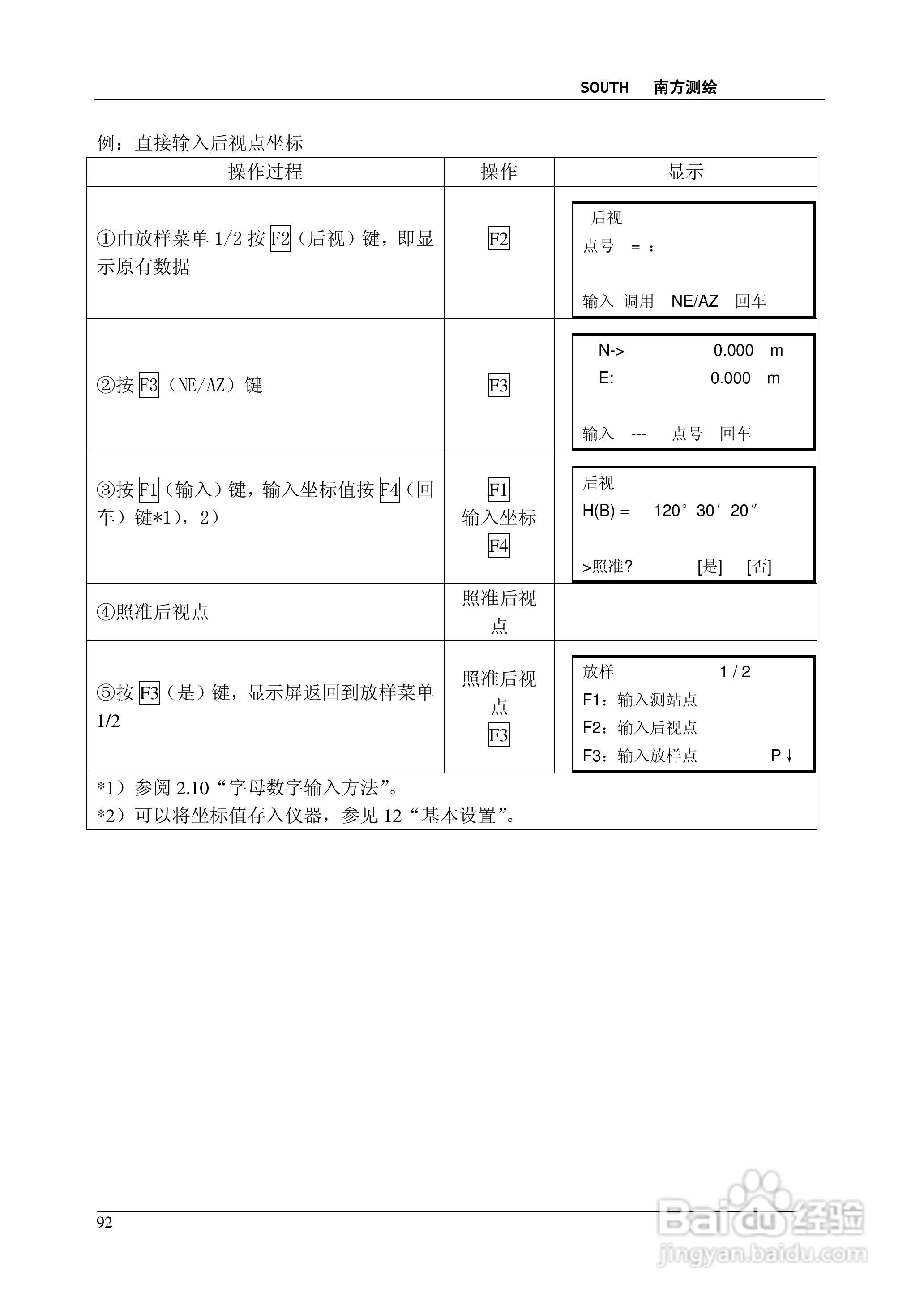南方测绘全站仪 NTS-350说明书:[10]