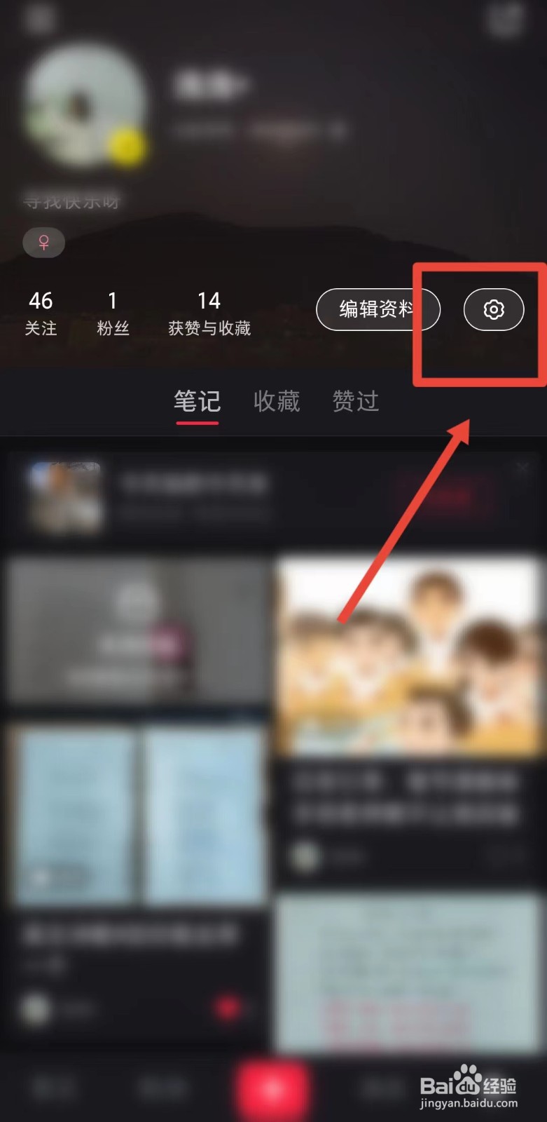 怎样关闭小红书的深色模式