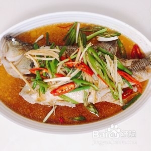 清蒸鲈鱼的制作方法