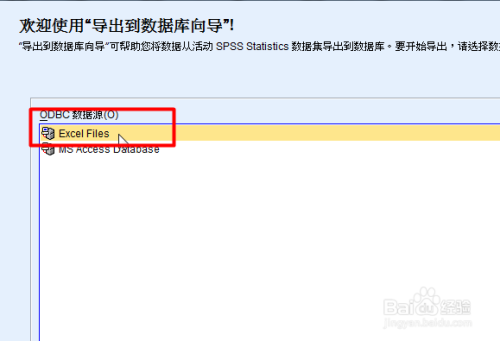 SPSS数据表如何转换成Excel表格形式