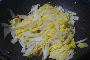 韭菜炒娃娃菜的做法