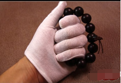 小叶紫檀手串抛光盘珠步骤