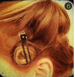 复古长卷发编发