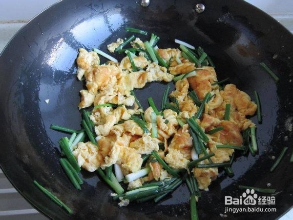 香葱炒鸡蛋的制作方法