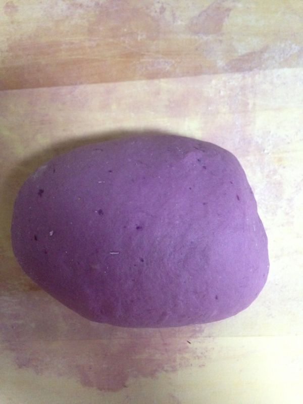 紫薯玫瑰花馒头