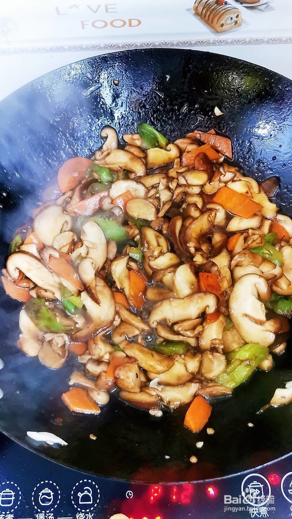 素炒香菇的做法