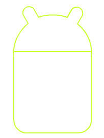 怎样用ADOBE FLASH动画软件画一个安卓机器人