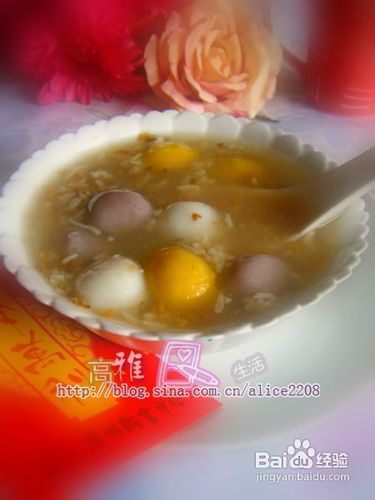 桂花酒酿圆子——团团圆圆庆元宵