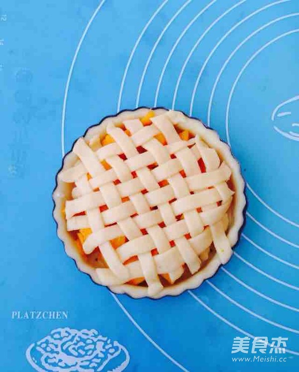 芒果酥派的做法