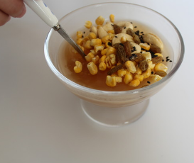 缤纷水果早餐粉制作步骤