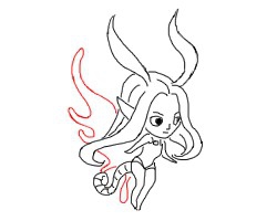 刀塔传奇术士中的仙女龙怎么画