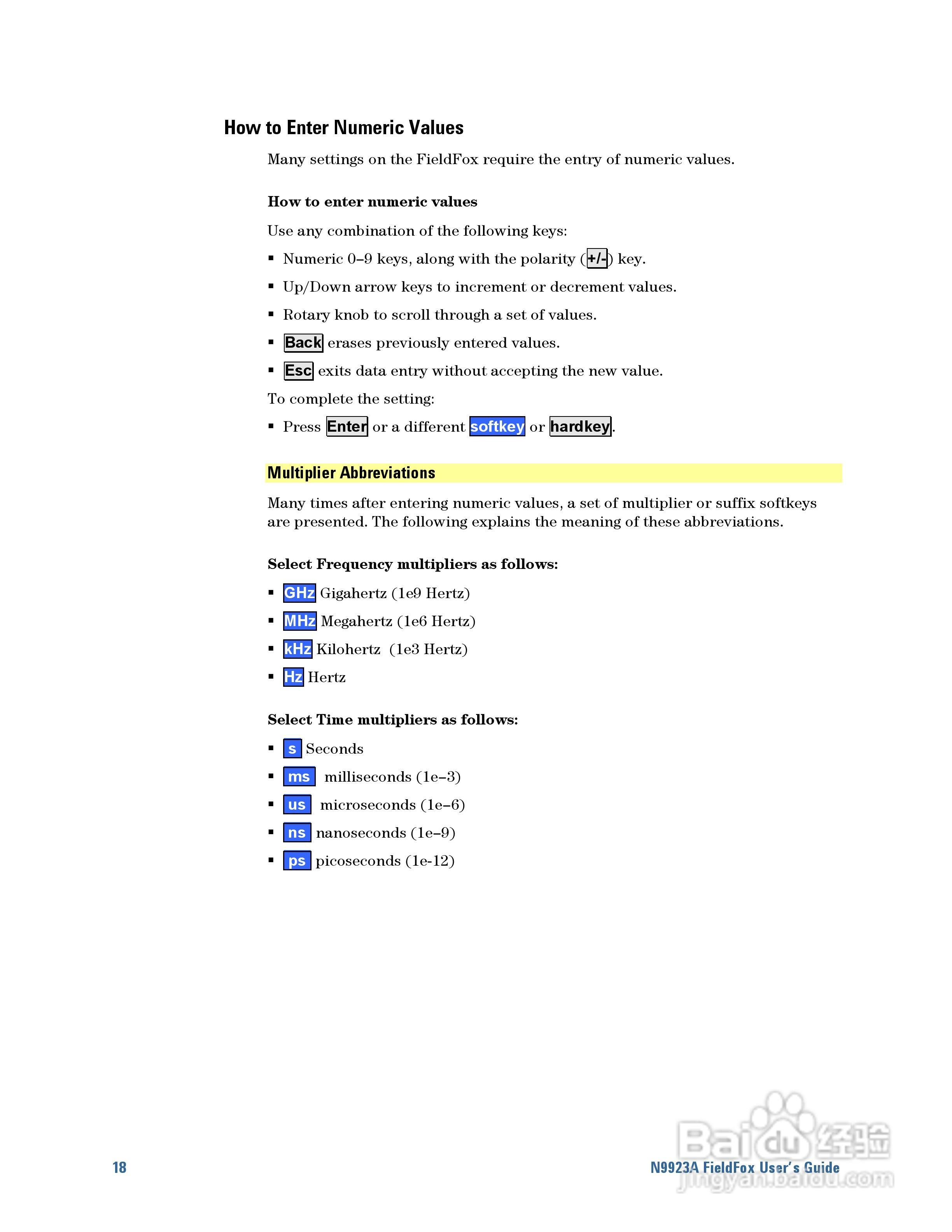 N9923A型Fieldfox手持式RF向量网路分析仪操作手册:[2]
