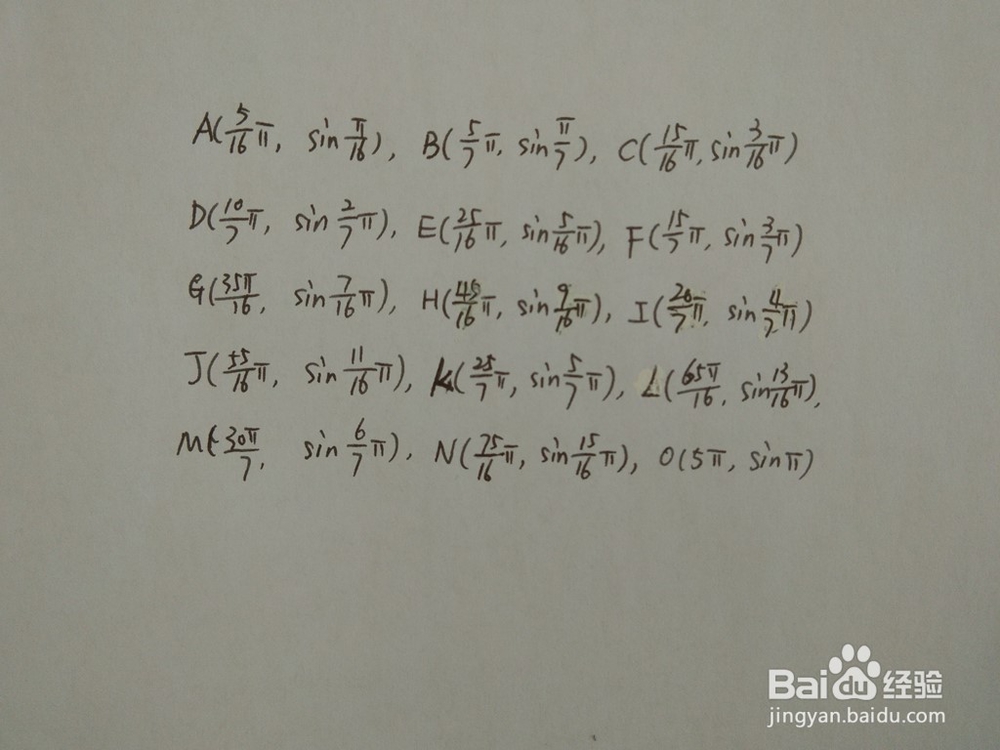 如何求y=sin3x与y=sinx/5围成的面积