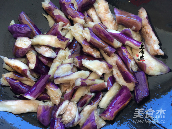 蚝油烧茄子的做法