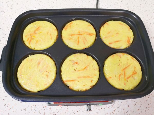 焦香土豆丝鸡蛋饼