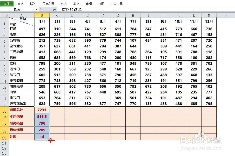 excel最常用函数使用方法