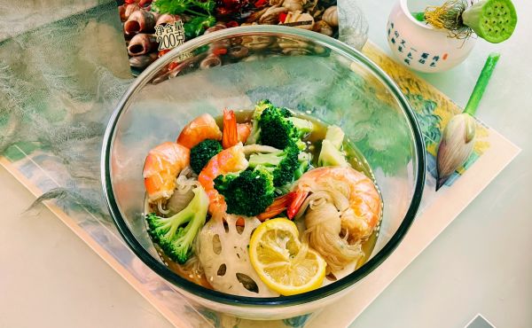 低卡捞汁小海鲜