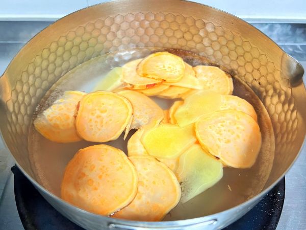 冬季养生祛寒红薯姜汤