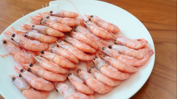 川味凉拌加拿大北极虾酸辣鲜美