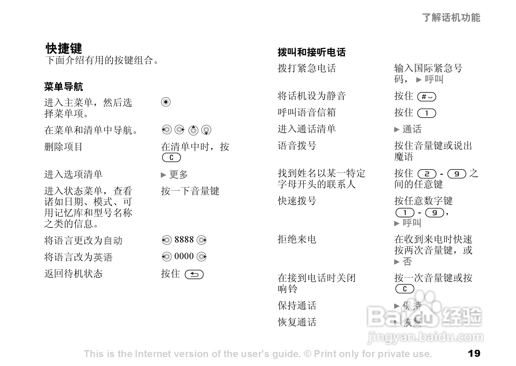 索尼爱立信K700C手机使用说明书:[2]