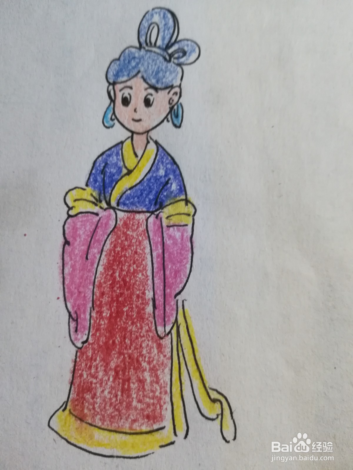 田螺姑娘怎么画