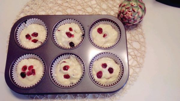 蔓越莓酸奶麦芬