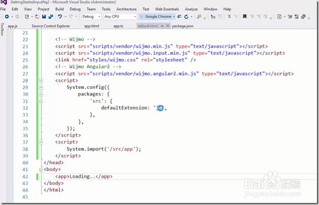 如何在Angular2下使用Wijmo Input控件