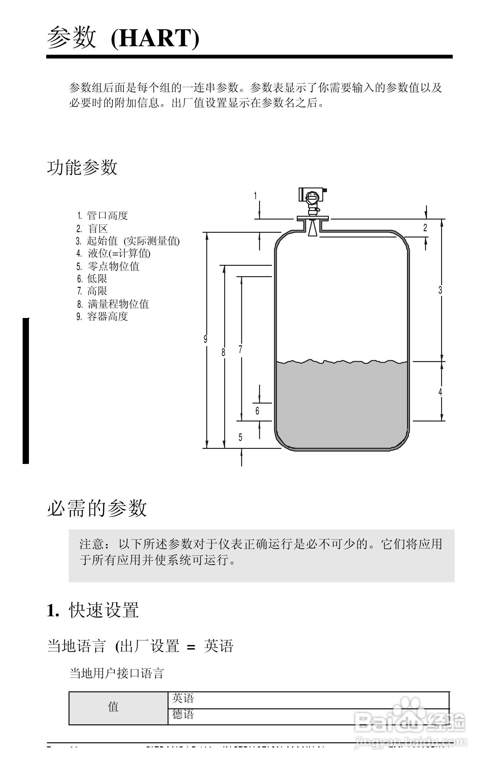 西门子LR400雷达物位计操作手册:[4]