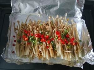 教你怎么做锡纸金针菇(家庭版)