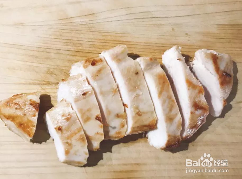 清炒鸡胸细扁面