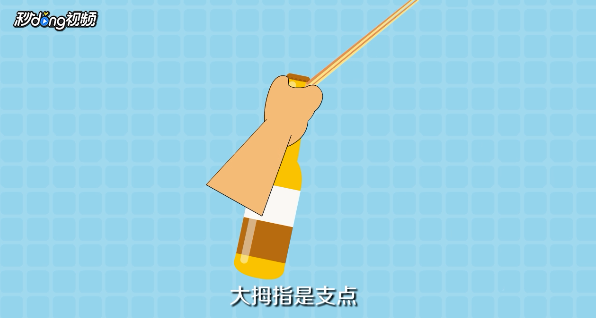 鸡尾酒瓶盖怎么开