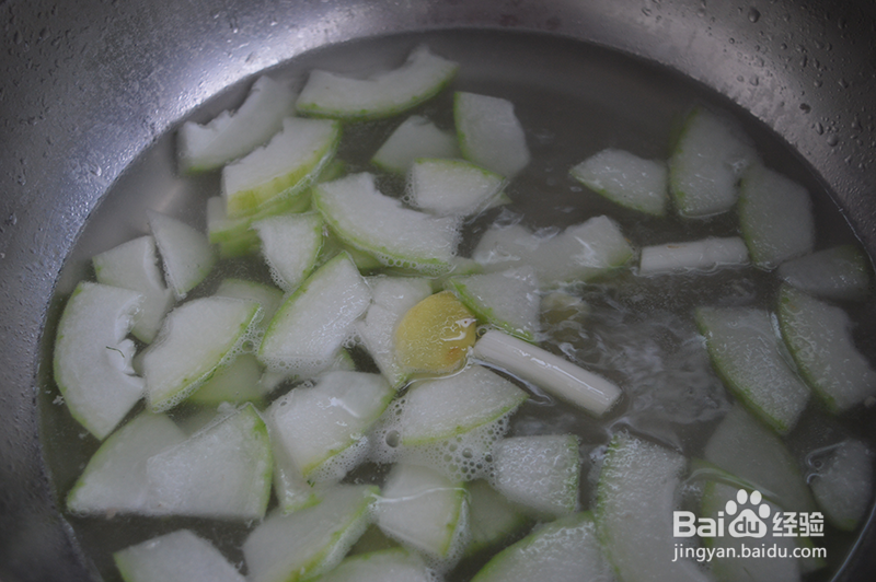 冬瓜蛤子香菇汤的作法