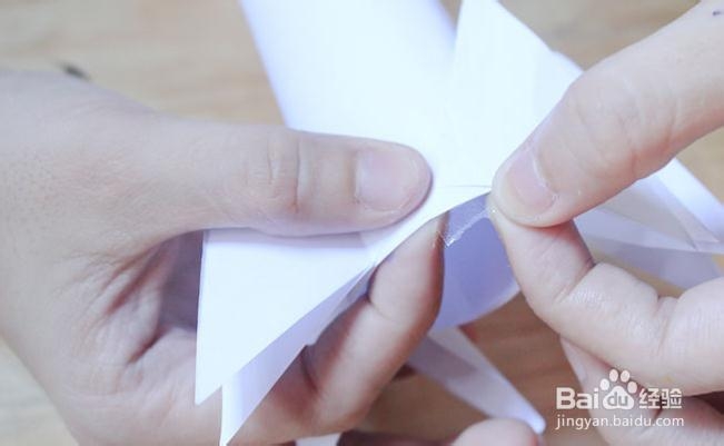 怎样用白纸做一个火箭