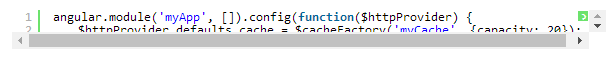 【JavaScript 】angularjs 缓存的使用
